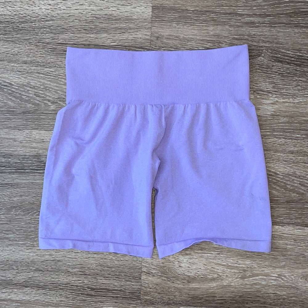 NVGTN Purple pro seamless shorts
